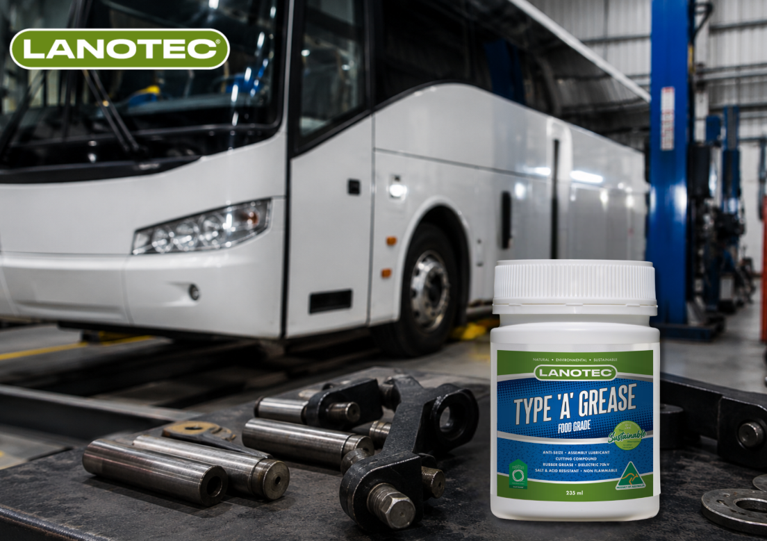 LANOTEC Type 'A' Grease - Built for Australia's Toughest Transport Environments