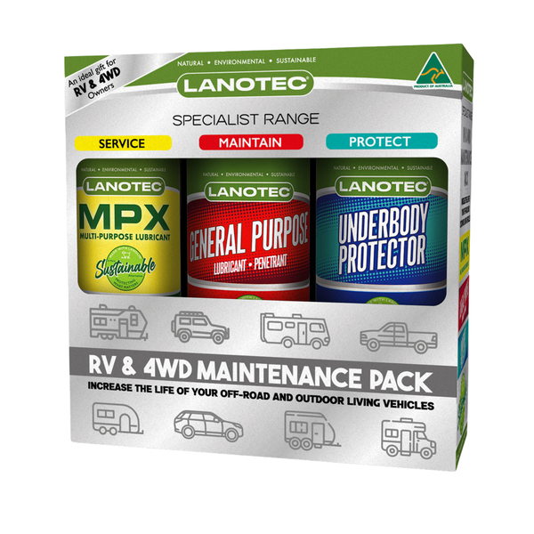 LANOTEC RV & 4WD Maintenance Pack  3x300g + FREE Shipping