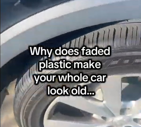 How To Restore Faded Car Trim In Seconds