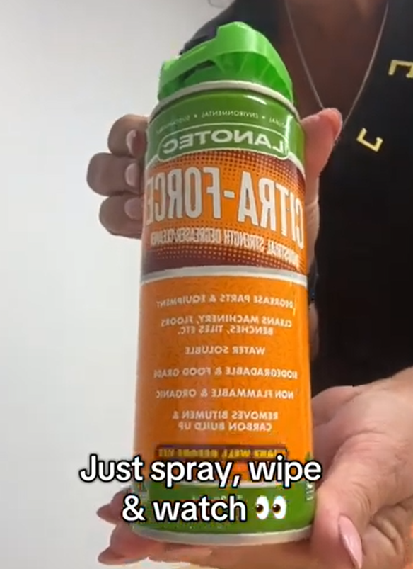 CLEANING WALLS WITH CITRA-FORCE
